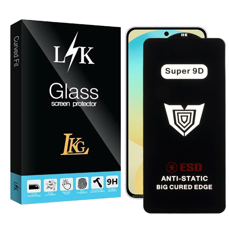محافظ صفحه نمایش ال کا جی مدل Super 9D مناسب برای گوشی موبایل سامسونگ Galaxy S24 FE 5G