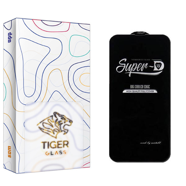 محافظ صفحه نمایش تایگر گلس مدل SAM2 SuperD مناسب برای گوشی موبایل اپل iPhone 13
