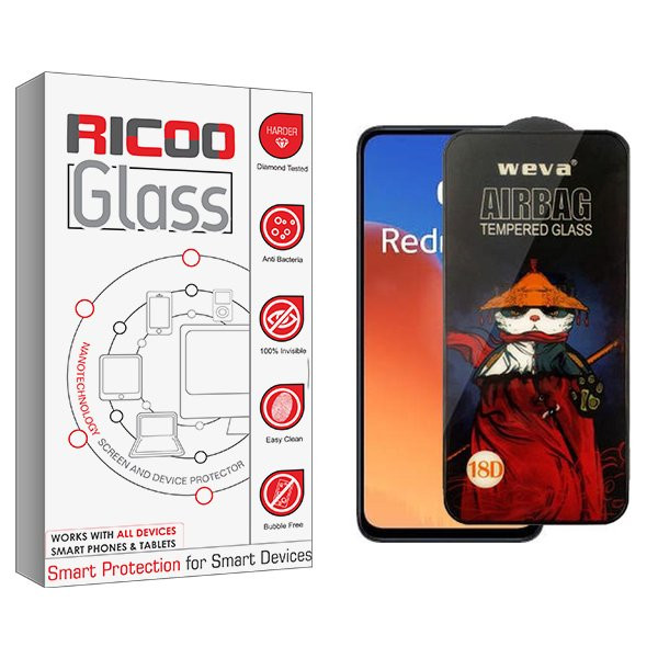 محافظ صفحه نمایش ریکو مدل RiC2 Airbag مناسب برای گوشی موبایل شیائومی Redmi 12