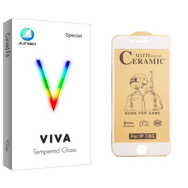 محافظ صفحه نمایش سرامیکی جانبو مدل Viva Glass مناسب برای گوشی موبایل اپل iPhone 7
