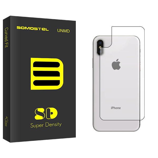 محافظ پشت گوشی سوماستل مدل Sd Glass مناسب برای گوشی موبایل اپل Iphone X/XS