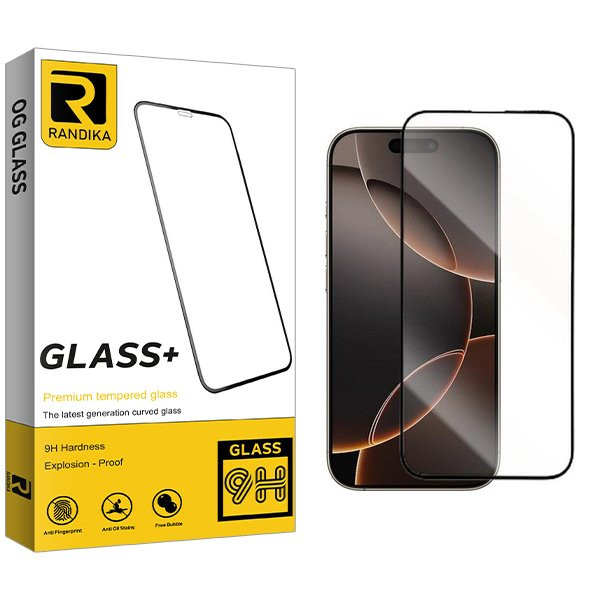 محافظ صفحه نمایش راندیکا مدل RKnewpkg مناسب برای گوشی موبایل اپل iPhone 16 Pro Max