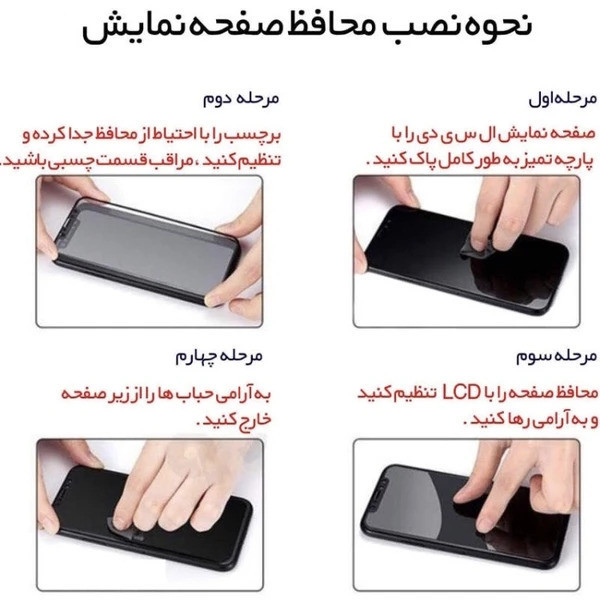 محافظ صفحه نمایش ال کا جی مدل Full مناسب برای گوشی موبایل سامسونگ Galaxy A16 بسته 2 عددی