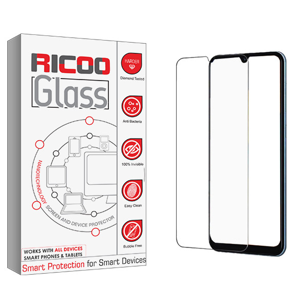 محافظ صفحه نمایش شیشه ای ریکو مدل Glass مناسب برای گوشی موبایل شیائومی Redmi 9