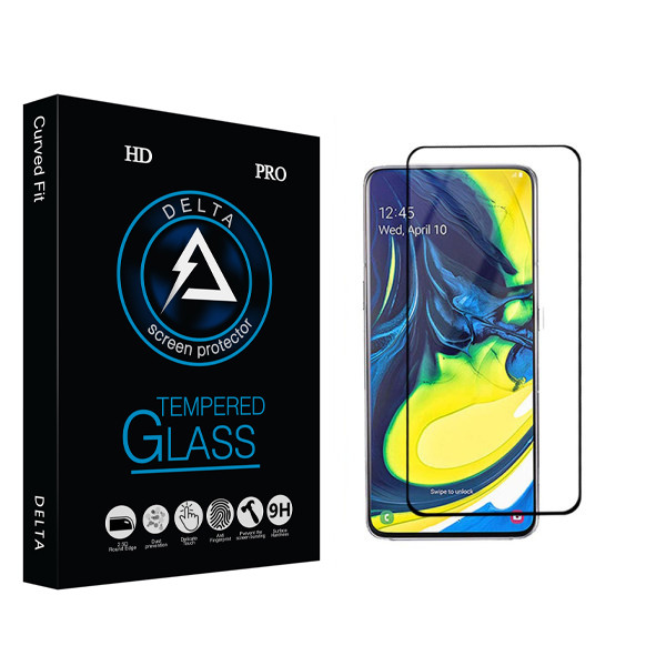 محافظ صفحه نمایش سرامیکی دلتا مدل HD مناسب برای گوشی موبایل سامسونگ Galaxy A80