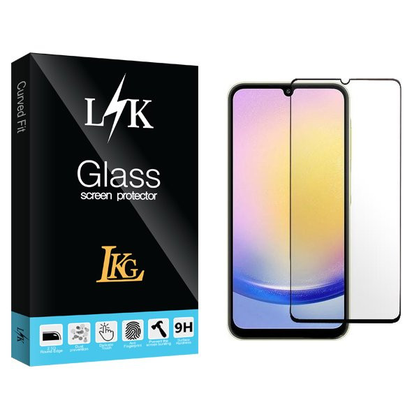 محافظ صفحه نمایش شیشه ای ال کا جی مدل LKK مناسب برای گوشی موبایل سامسونگ Galaxy A25
