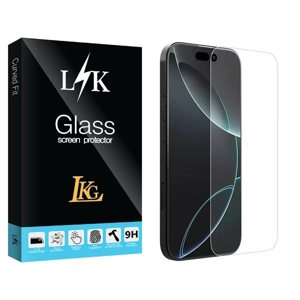 محافظ صفحه نمایش ال کا جی مدل بی حاشیه مناسب برای گوشی موبایل اپل iphone16 pro max