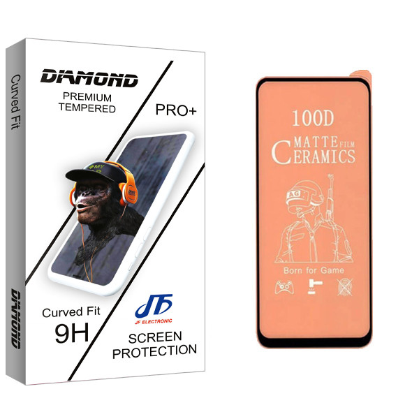 محافظ صفحه نمایش سرامیکی جی اف مدل Diamond glass مناسب برای گوشی موبایل سامسونگ Galaxy A52