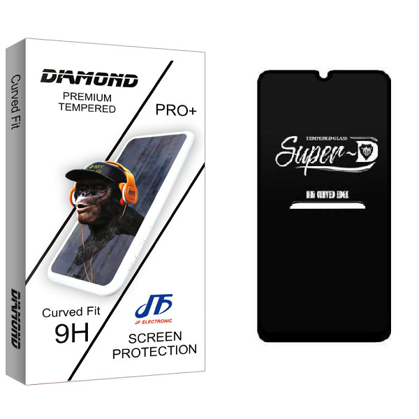 محافظ صفحه نمایش جی اف مدل Diamond SuperD مناسب برای گوشی موبایل اپل IPhone 12 Pro Max