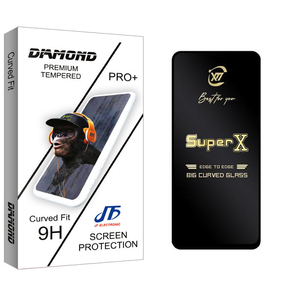 محافظ صفحه نمایش جی اف مدل Diamond SuperX مناسب برای گوشی موبایل شیائومی Redmi Note 10 5G