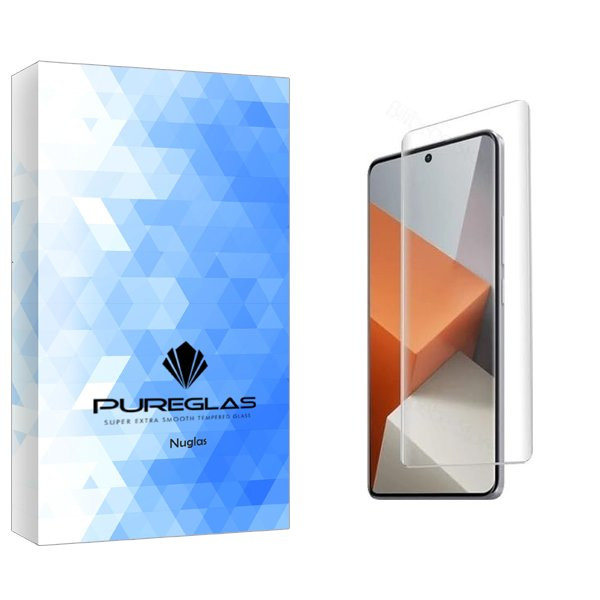 محافظ صفحه نمایش پیور گلس مدل NueGlas UV مناسب برای گوشی موبایل شیائومی Redmi note 13 Pro Plus 5G