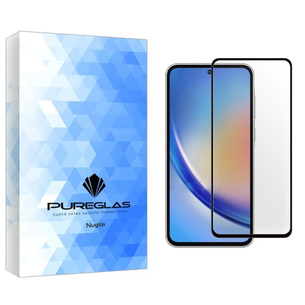 محافظ صفحه نمایش شیشه ای پیور گلس مدل NueGlas مناسب برای گوشی موبایل سامسونگ Galaxy A35/A55