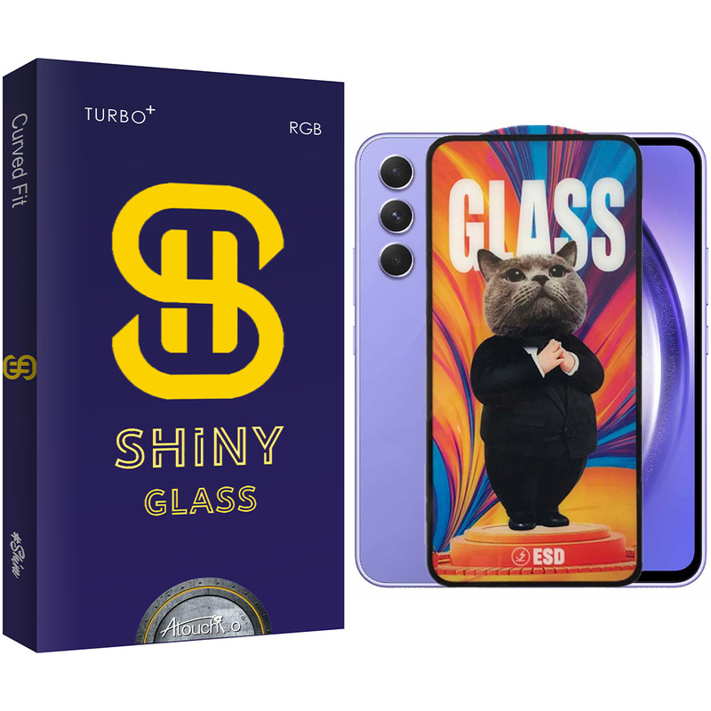 محافظ صفحه نمایش آتوچبو مدل Shiny Cat مناسب برای گوشی موبایل سامسونگ Galaxy A54 5G