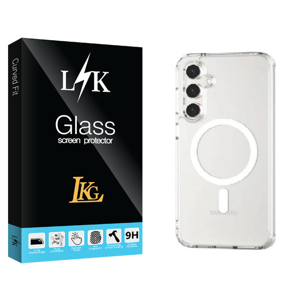 کاور ال کا جی مدل magesafes Hard LKK مناسب برای گوشی موبایل سامسونگ Galaxy S24 FE