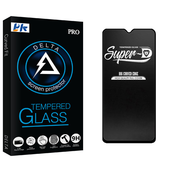 محافظ صفحه نمایش شیشه ای پی کی مدل Delta Glass Super-D مناسب برای گوشی موبایل شیائومی Poco M3
