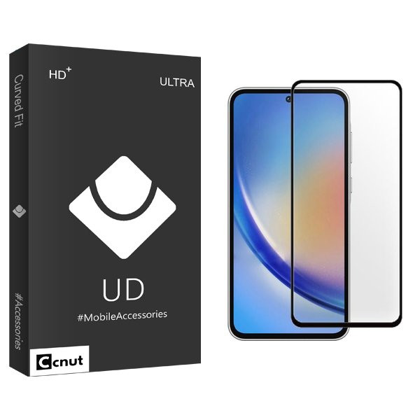 محافظ صفحه نمایش شیشه ای کوکونات مدل UDB مناسب برای گوشی موبایل سامسونگ Galaxy A55