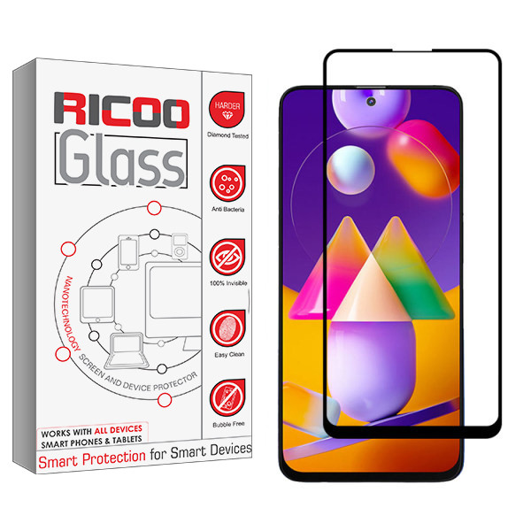 محافظ صفحه نمایش سرامیکی ریکوو مدل +HD مناسب برای گوشی موبایل سامسونگ Galaxy M31s/ A52