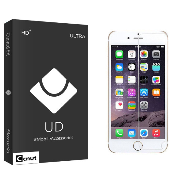محافظ صفحه نمایش کوکونات مدل UD Black مناسب برای گوشی موبایل اپل Iphone 6s/6s plus