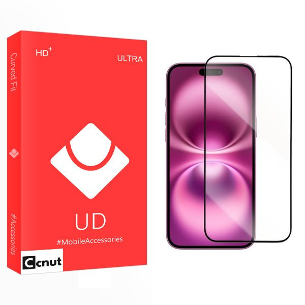 محافظ صفحه نمایش کوکونات مدل UDnewpkg مناسب برای گوشی موبایل اپل iPhone 16