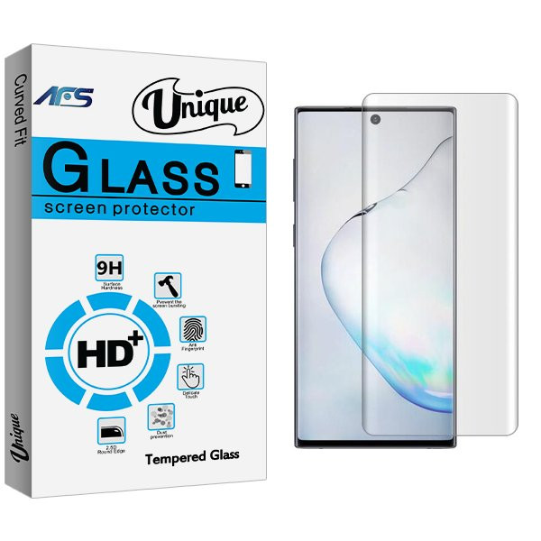 محافظ صفحه نمایش ای اف اس مدل Unique UV مناسب برای گوشی موبایل سامسونگ Galaxy Note 10