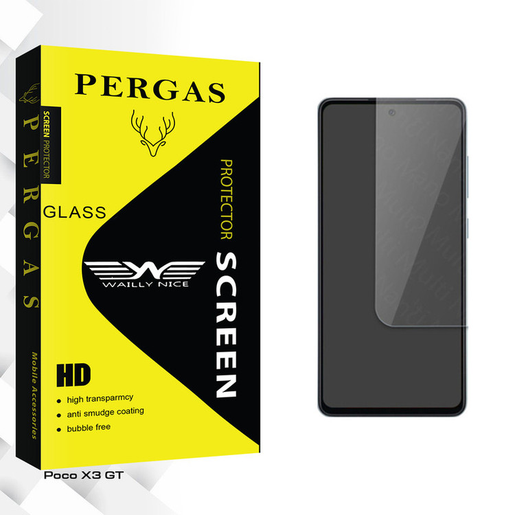 محافظ صفحه نمایش وایلی نایس مدل Pergas Glass مناسب برای گوشی موبایل شیائومی Poco X3 GT