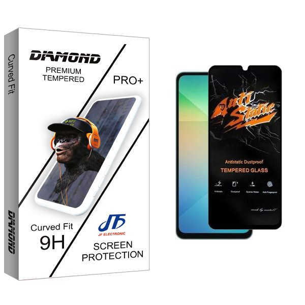 محافظ صفحه نمایش جی اف مدل Diamond2 Antistatic مناسب برای گوشی موبایل سامسونگ Galaxy A06