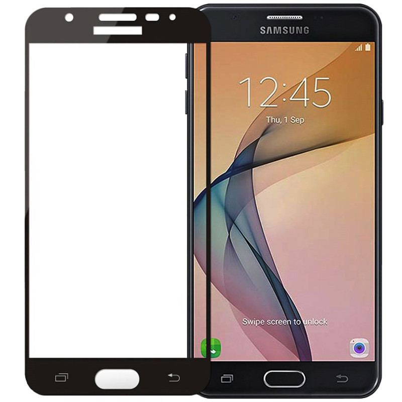 محافظ صفحه نمایش شیشه ای تمپرد مدل Colorful Full Cover مناسب برای گوشی موبایل سامسونگ Galaxy J5 Prime