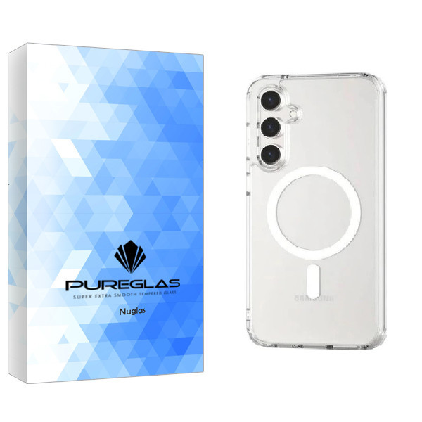 کاور پیور گلس مدل magesafes مناسب برای گوشی موبایل سامسونگ Galaxy S24 FE