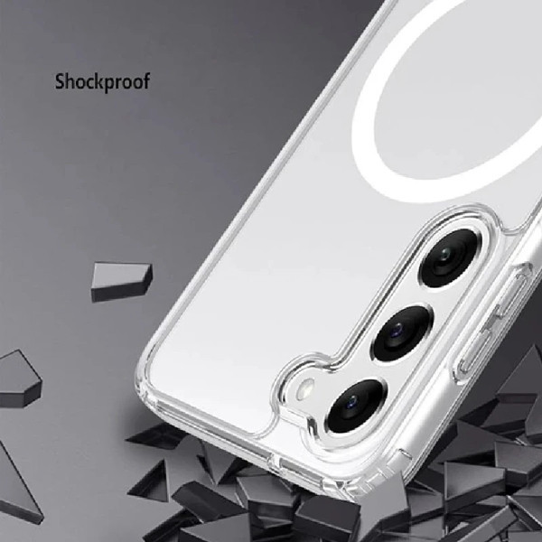 کاور پیور گلس مدل magesafes مناسب برای گوشی موبایل سامسونگ Galaxy S24 FE