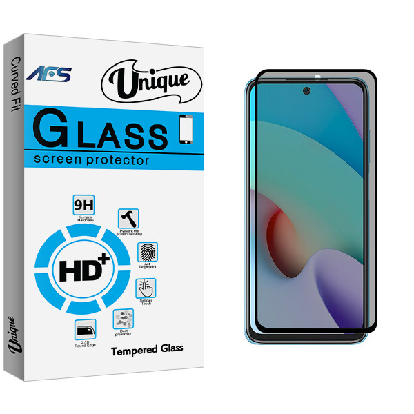 محافظ صفحه نمایش حریم شخصی ای اف اس مدل Unique Glass مناسب برای گوشی موبایل شیائومی Poco M4 Pro 5G