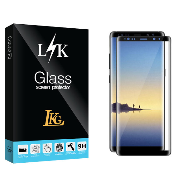 محافظ صفحه نمایش ال کا جی مدل LKK FLGL مناسب برای گوشی موبایل سامسونگ Galaxy Note 9
