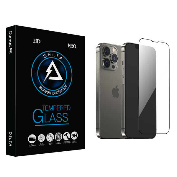 محافظ صفحه نمایش دلتا مدل Pro مناسب برای گوشی موبایل اپل iPhone 13 Pro Max