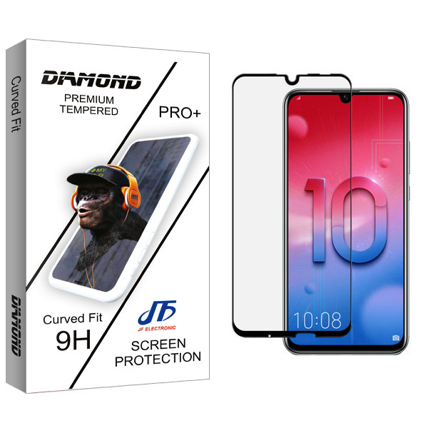 محافظ صفحه نمایش جی اف مدل Diamond glass مناسب برای گوشی موبایل هوآوی Honor 10 Lite