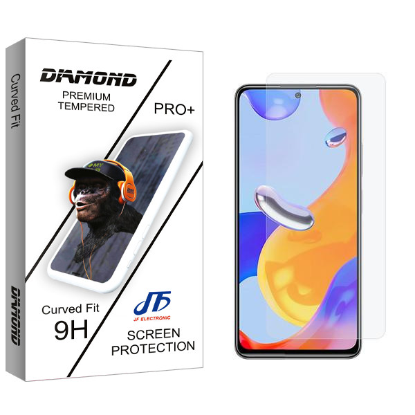 محافظ صفحه نمایش جی اف مدل Diamond مناسب برای گوشی موبایل شیائومی Redmi Note 11 Pro Plus 5G