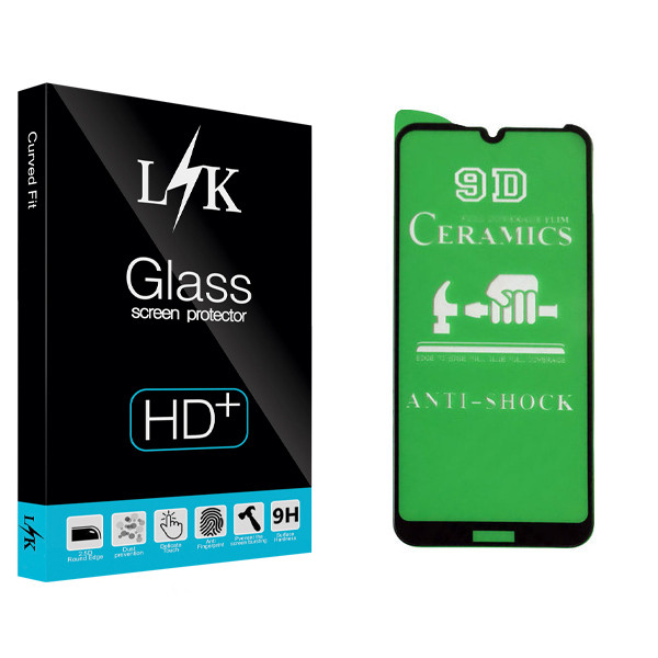 محافظ صفحه نمایش سرامیکی ال کی مدل Hard glass مناسب برای گوشی موبایل هوآوی Y6s