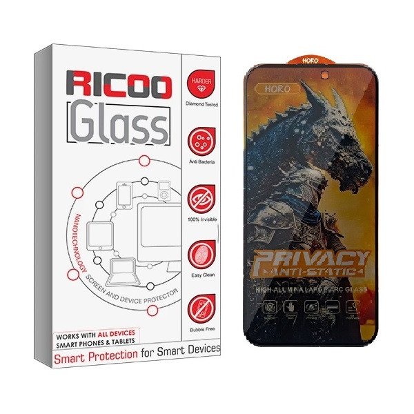 محافظ صفحه نمایش حریم شخصی ریکوو مدل HORO مناسب برای گوشی موبایل اپل iPhone 11promax