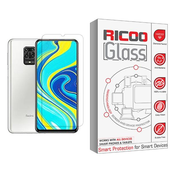 محافظ صفحه نمایش ریکو مدل Ricoo Glass MIX001 مناسب برای گوشی موبایل شیائومی Redmi Note 9 Pro (India)