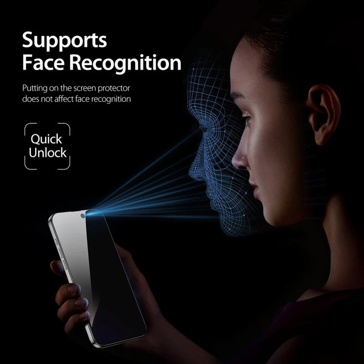 محافظ صفحه نمایش حریم شخصی آتوچبو مدل Shiny Privacy مناسب برای گوشی موبایل اپل iPhone 16 Pro Max