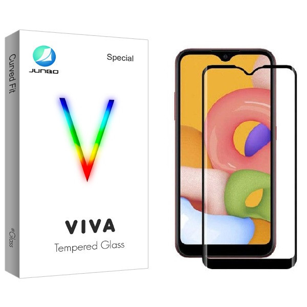 محافظ صفحه نمایش جانبو مدل FUL مناسب برای گوشی موبایل سامسونگ Galaxy J7 Pro