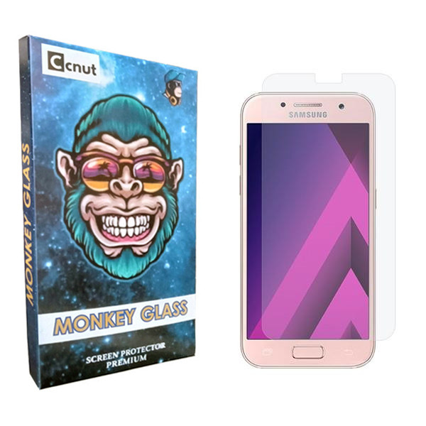 محافظ صفحه نمایش کوکونات مدل monku مناسب برای گوشی موبایل سامسونگ Galaxy A3 2017