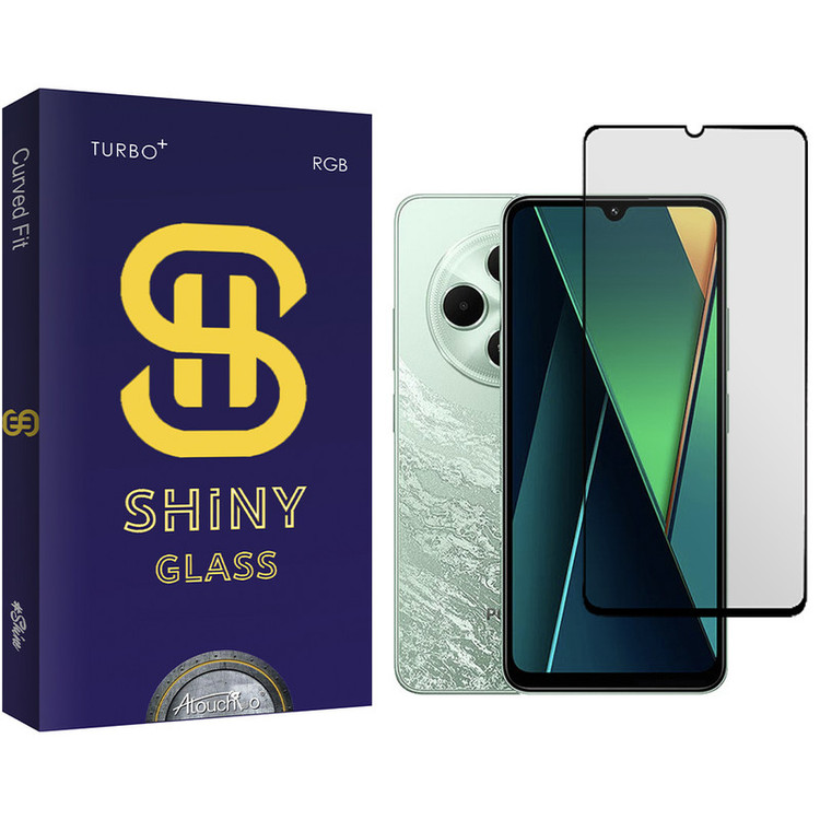 محافظ صفحه نمایش شیشه ای آتوچبو مدل Shiny مناسب برای گوشی موبایل شیائومی Poco C75