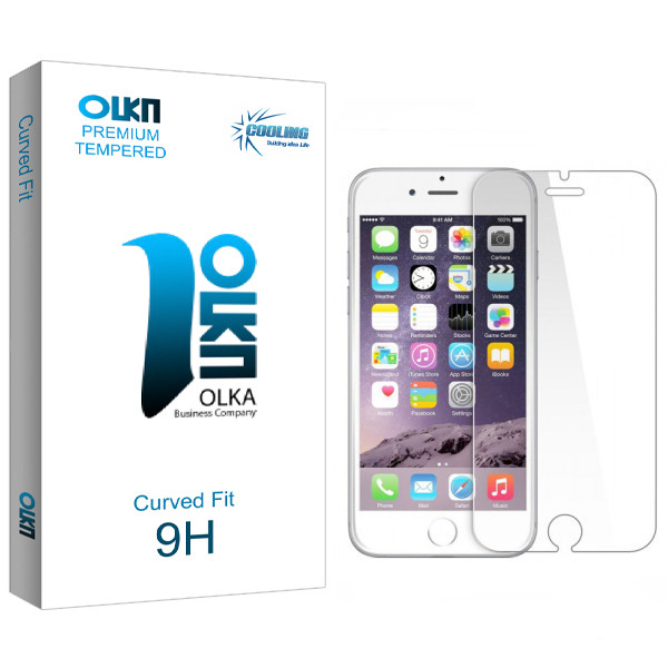 محافظ صفحه نمایش کولینگ مدل Olka glass مناسب برای گوشی موبایل اپل iPhone 6s