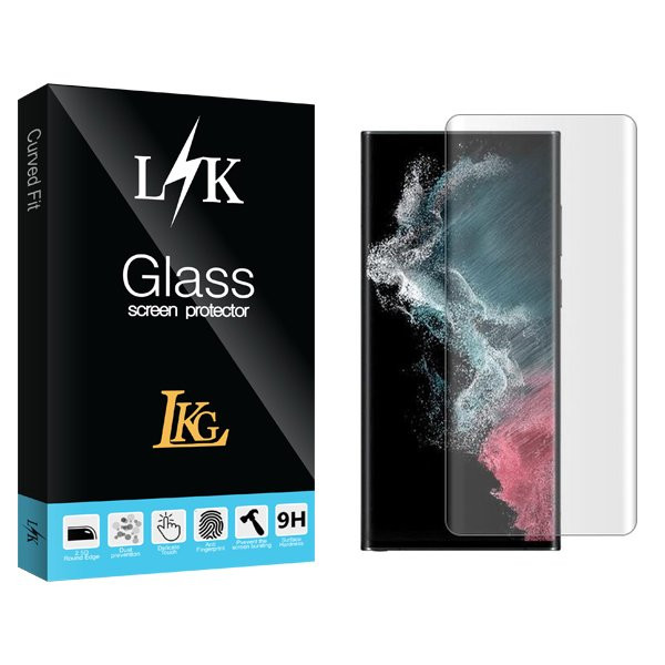 محافظ صفحه نمایش ال کا جی مدل LKK UV مناسب برای گوشی موبایل سامسونگ Galaxy S22 Ultra