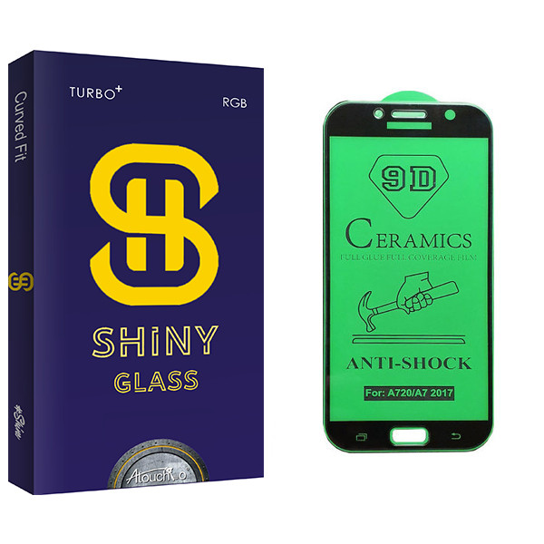 محافظ صفحه نمایش سرامیکی آتوچبو مدل Shiny Glass مناسب برای گوشی موبایل سامسونگ Galaxy A7 2017/ A720