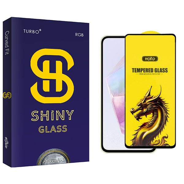 محافظ صفحه نمایش آتوچبو مدل Shiny Y-Horo مناسب برای گوشی موبایل سامسونگ Galaxy A35