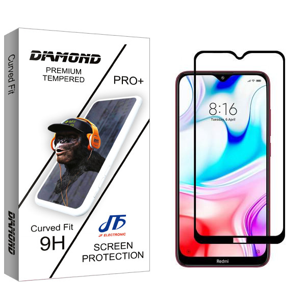 محافظ صفحه نمایش جی اف مدل Diamond مناسب برای گوشی موبایل شیائومی Redmi 8