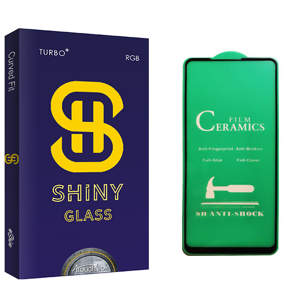 محافظ صفحه نمایش سرامیکی آتوچبو مدل Shiny Glass مناسب برای گوشی موبایل سامسونگ Galaxy A21s