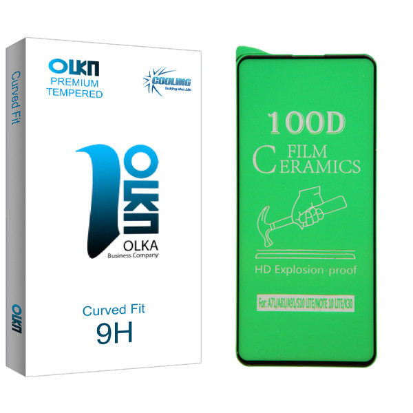 محافظ صفحه نمایش سرامیکی کولینگ مدل Olka glass مناسب برای گوشی موبایل شیائومی Redmi Note 9S