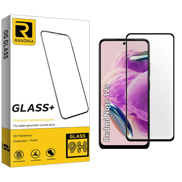 محافظ صفحه نمایش شیشه ای راندیکا مدل RK مناسب برای گوشی موبایل شیائومی Redmi note 12s
