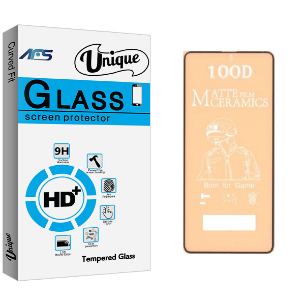 محافظ صفحه نمایش مات ای اف اس مدل Unique Glass مناسب برای گوشی موبایل سامسونگ Galaxy A51
